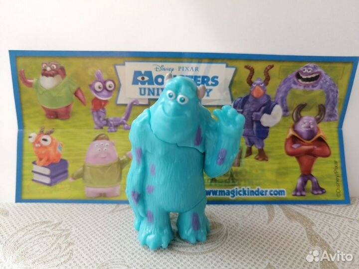 Киндер Сюрприз - Университет монстров+вкладыш.мног