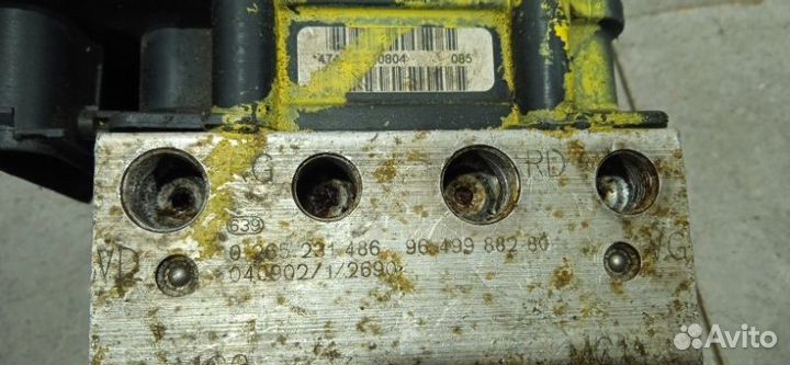 Блок ABS Peugeot 307 2001-2005