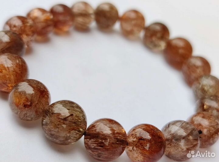 Браслет Рутиловый кварц новый