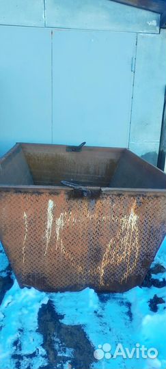 Бак железный -мульда