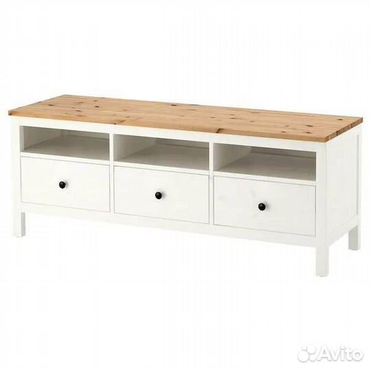 IKEA 504.135.26 Hemnes Тумба под тв бел/мори в упа