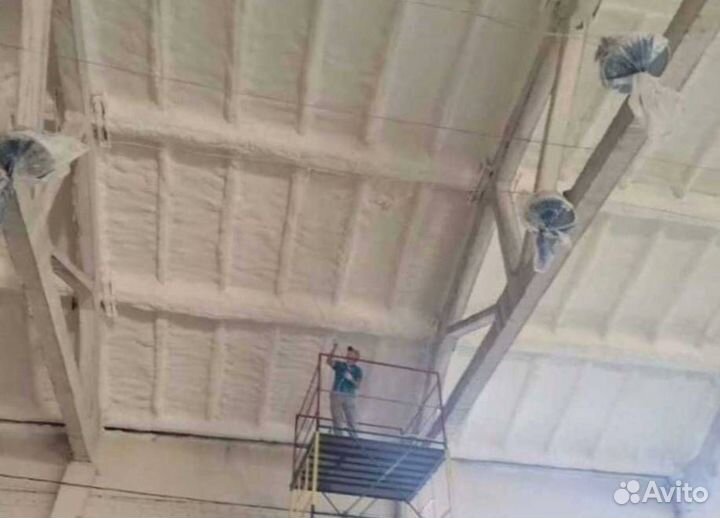 Утепление ангара пенополиуретаном (ППУ)