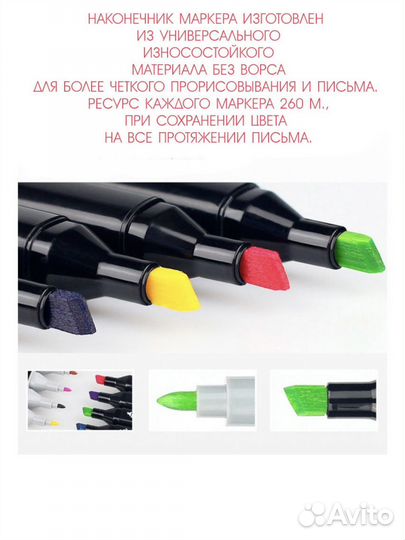 Маркеры Фломастеры для скетчинга 80 штук