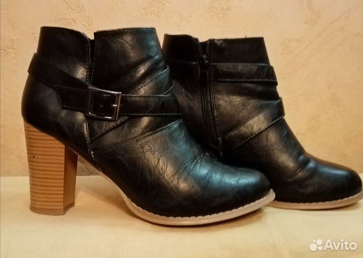 Ботильоны кожаные р, 39, Respekt