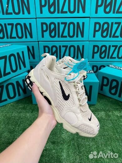 Nike x Stussy Air Zoom Spiridon Cage 2 оригинал Po