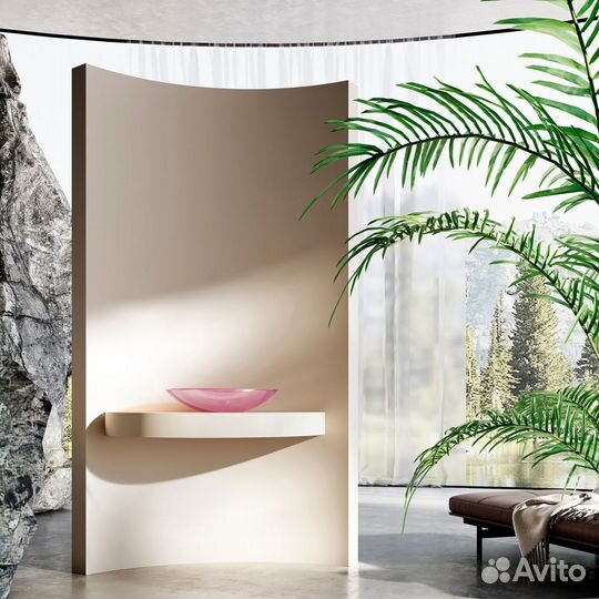 Раковина в ванную накладная