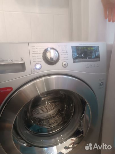 Стиральная машина бу на 7 кг lg