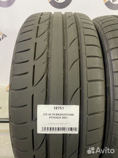 Bridgestone Potenza S001 225/40 R19
