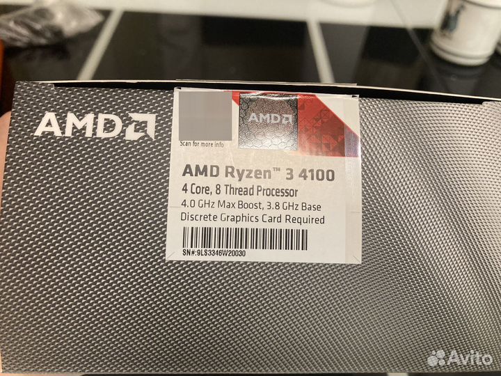 Процессор amd ryzen 3 4100