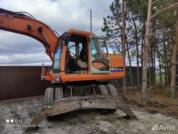 Колёсный экскаватор Daewoo Solar SL130W-V, 2006