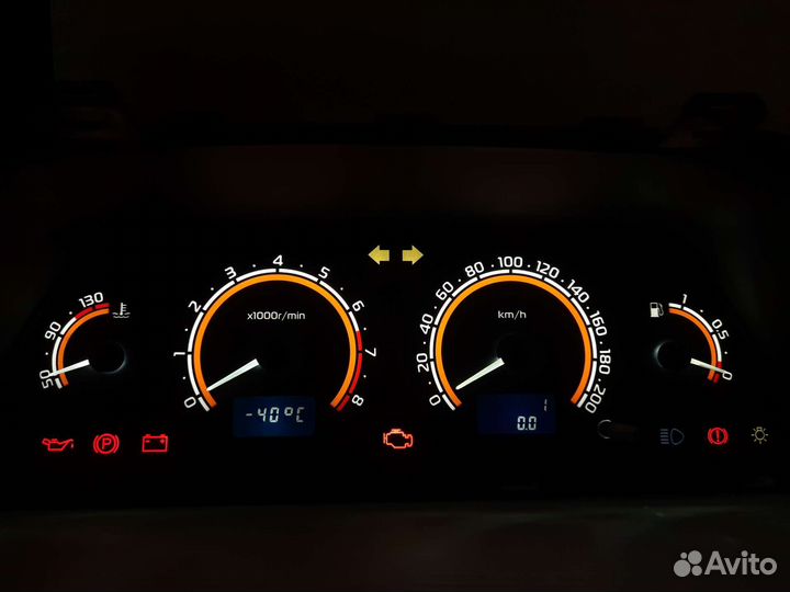 Приборная панель с пересветом 2110 2112 2114 2115