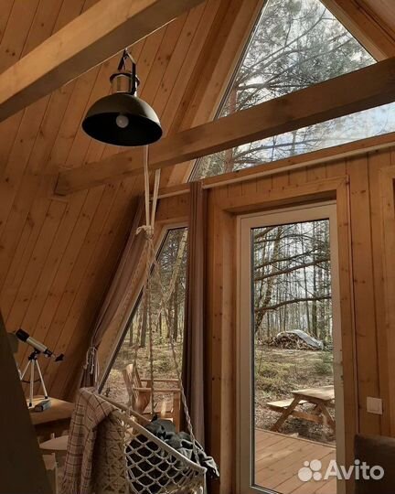 A-frame 42 м2 под ключ (200 мм утепление)