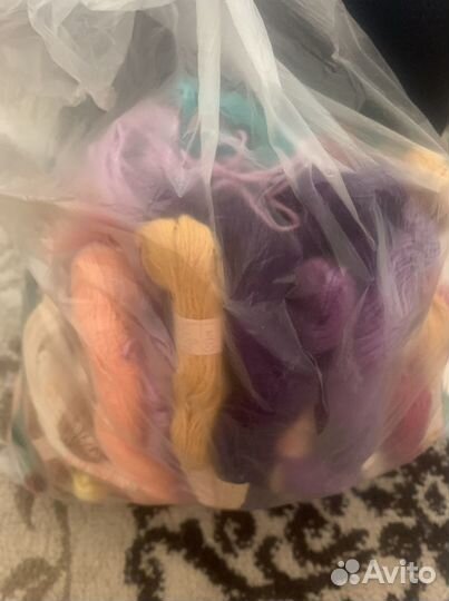 Нитки мулине и пряжа