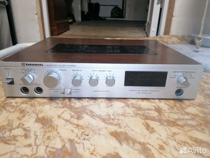 Усилитель радиотехника у 101