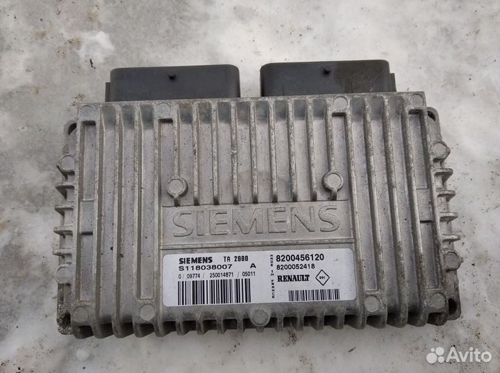 Рено лагуна 1.8 2 блок управления АКПП