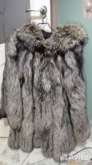 Шуба из чернобурки