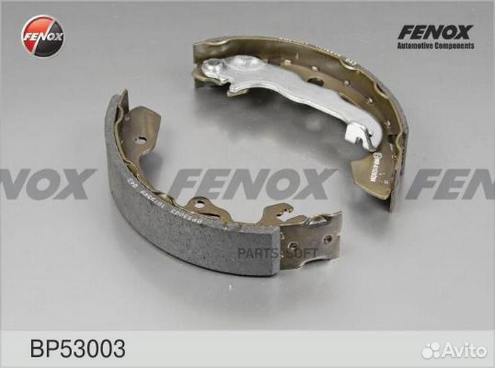 Fenox BP53003 BP53003 колодки барабанные\ Ford Focus 1.4-1.8TDCi 98