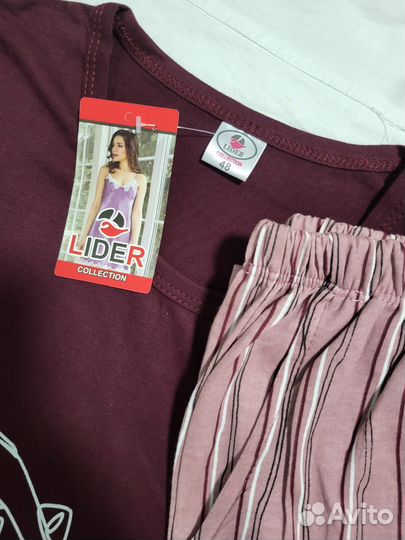 Домашний костюм/ пижама, женский, новый