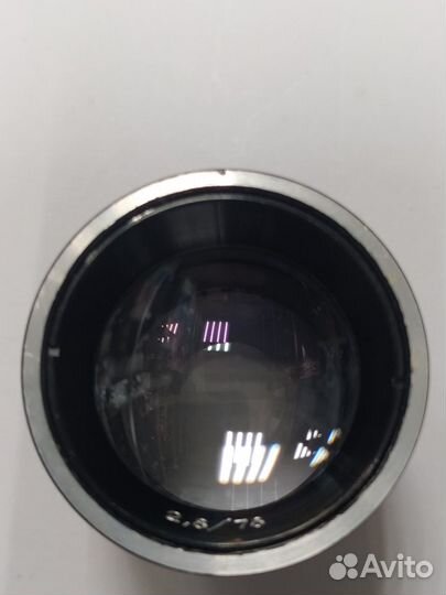 Объектив проекционный 2,8/78 СССР