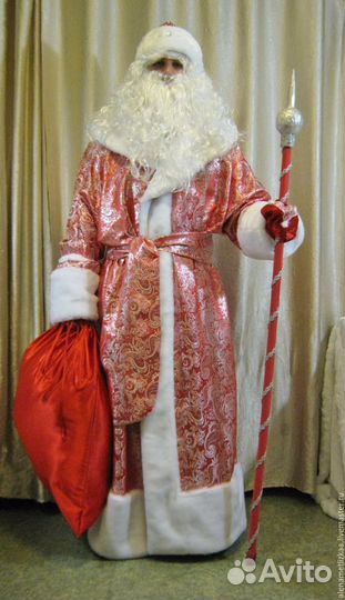 Костюм Деда Мороза и Санты напрокат (взрослые)