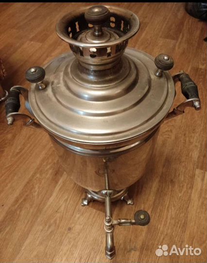 Самовар Тульский Патроный.Братья Корниловы.Серебро
