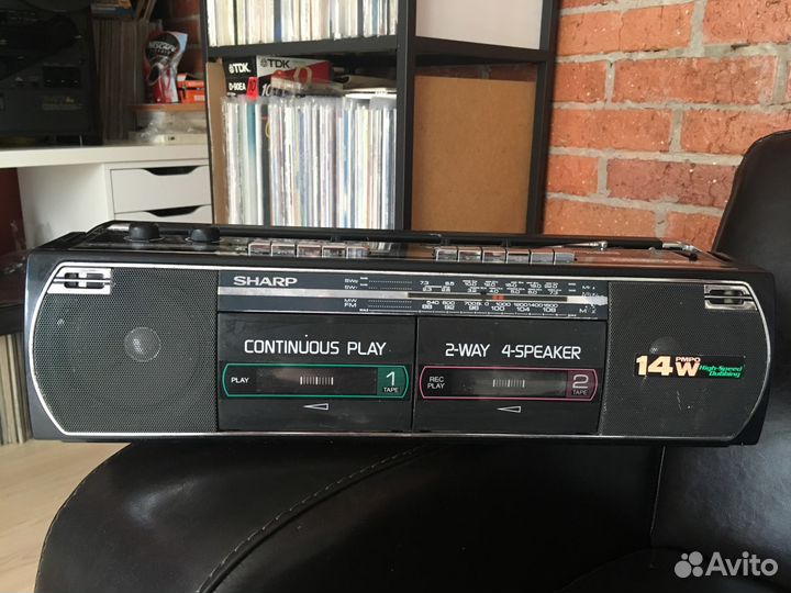 Магнитола Sharp WQ-267Z (BK) (Japan) 220 Вольт