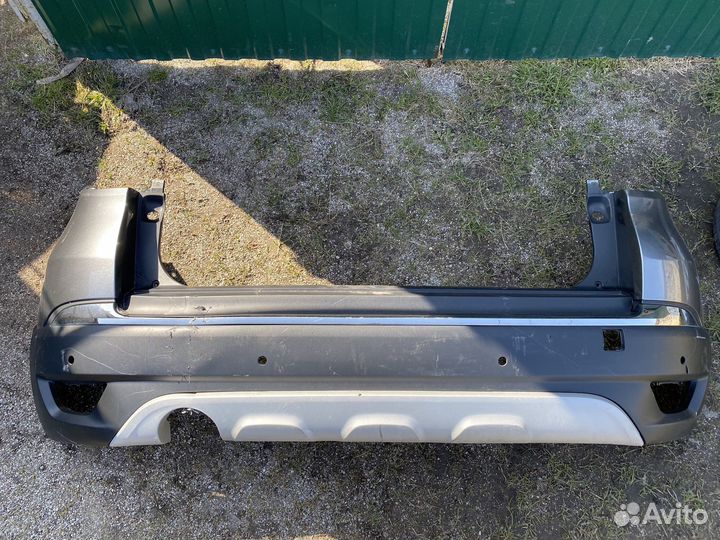 Renault kaptur задний бампер