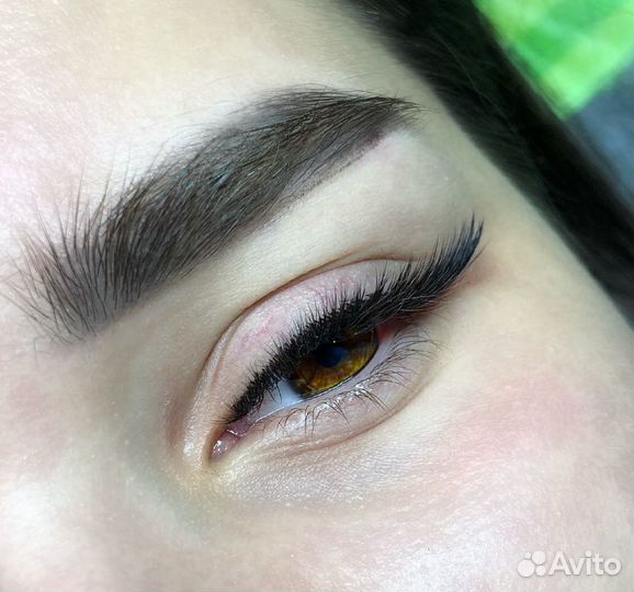 Наращивание ресниц 2D