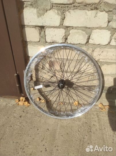 Обод 24 передний под гайку, черный