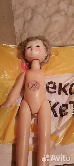 Кукла СССР клеймо звезда