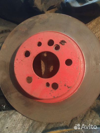 Продам комплект суппортов с дисками от w140