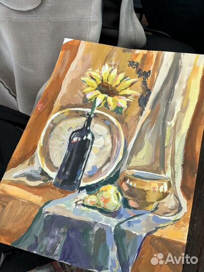 Работы живопись гуашью