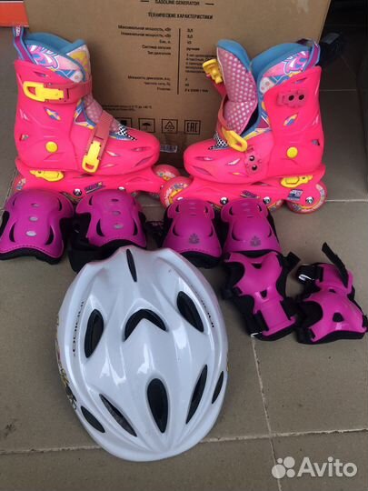 Роликовые коньки детские