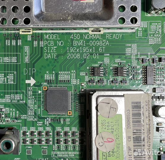 Платы от телевизора Samsung LE40A430T1