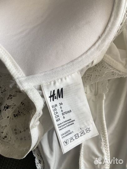 Боди h&m, бюстгальтеры 70B