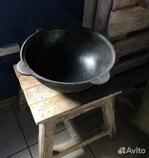 Казан чугунный узбекский