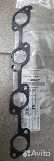 Прокладка впускного коллектора 1540A422 mitsubishi