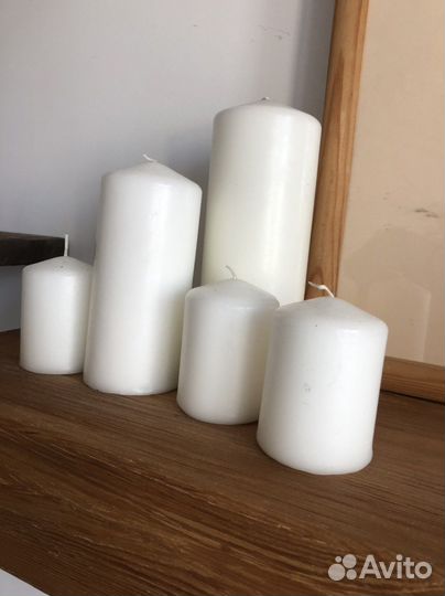 Свечи белые IKEA