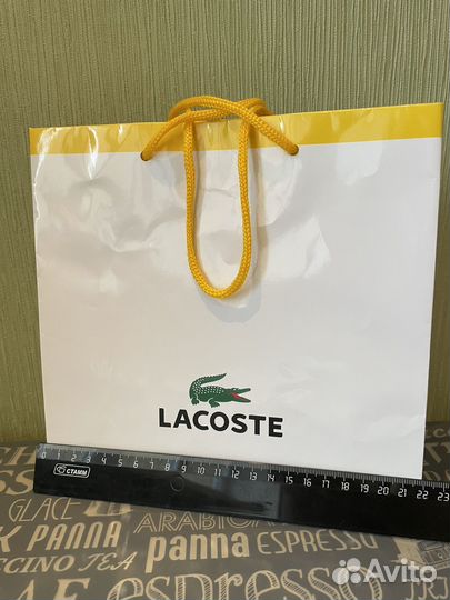 Оригинальный брендовый пакет Lacoste