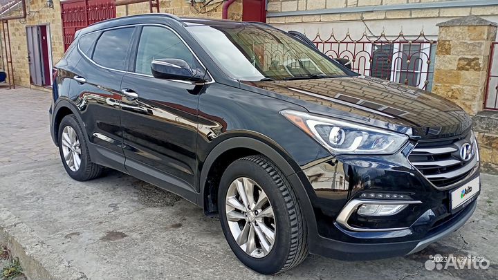Hyundai Santa Fe 2.0 AT, 2017, 183 465 км