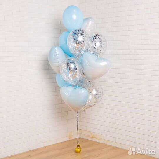 Воздушные шары с гелием, гелевые шарики