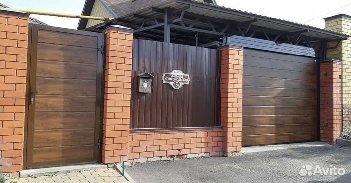 Гаражные секционные ворота дорхан сборка 1-3 дн