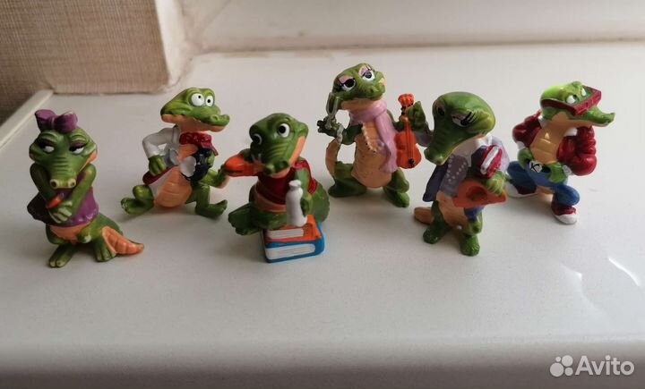 Киндер сюрприз крокодилы