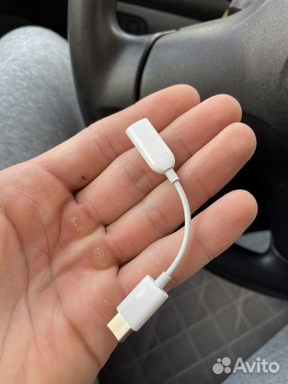 Переходник с Type-c на 3,5 оригинал