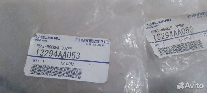 Прокладка клапанной крышки subaru