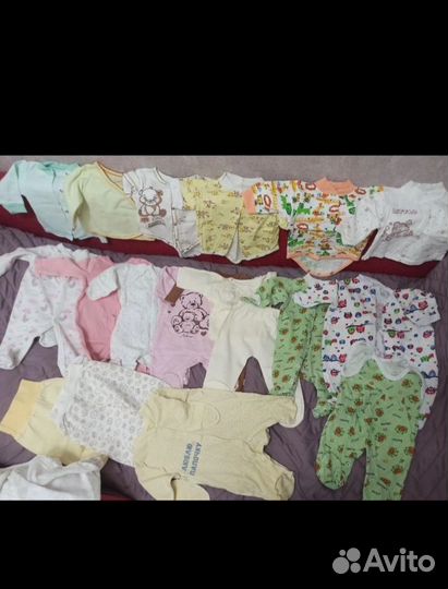 Продам вещи на девочку от 0 до 7 месяцев