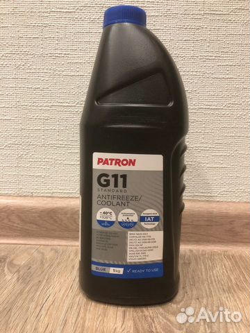 Антифриз (Жидкость охлаждающая) Patron G11 1л