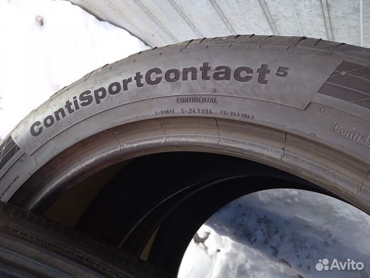 Continental ContiSportContact 5 295/40 R22