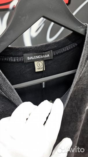 Balenciaga футболка оверсайз