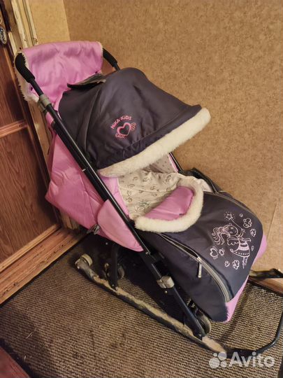 Санки коляска ника
